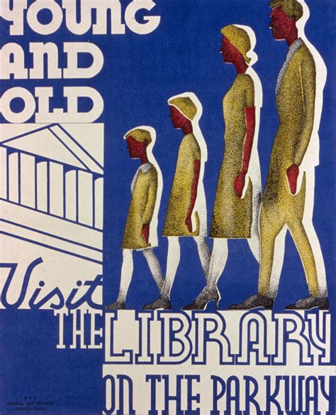 Vintage Public Library Poster Free Stock Photo - Public Domain Pictures