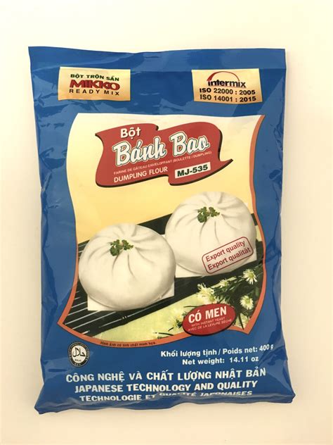 MIKKO DUMPLING FLOUR (BOT BANH BAO) 40X400G