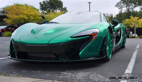 Green/Green/Green 2014 McLaren P1 Proves The Golden Rule at Pebble Beach