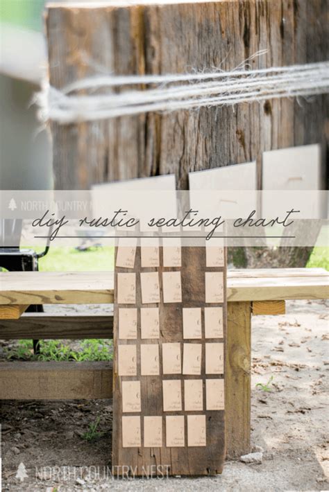 DIY Rustic Wedding Seating Chart – DIY Weddings