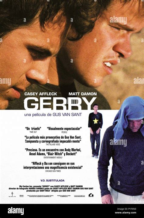 Original Film Title: GERRY. English Title: GERRY. Film Director: GUS VAN SANT. Year: 2002 ...