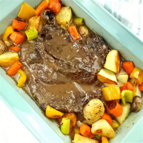 Easy Pot Roast with Roasted Vegetables - My Pinterventures