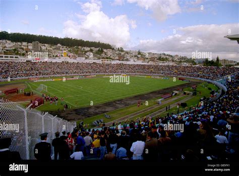 COPA AMERICA SOCCER. QUITO STADIUM, ECUADOR Stock Photo - Alamy