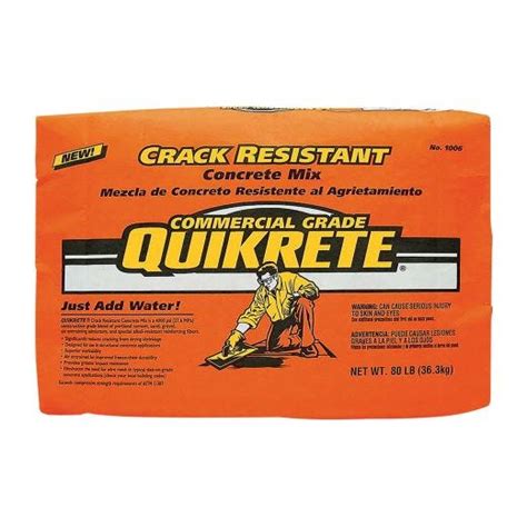 The Quikrete Companies - 80 lb Bag Concrete Mix | Landscaping Patio ...