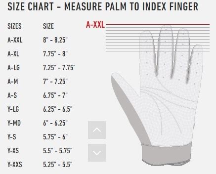 Rawlings Baseball Gloves Size Chart - Images Gloves and Descriptions ...