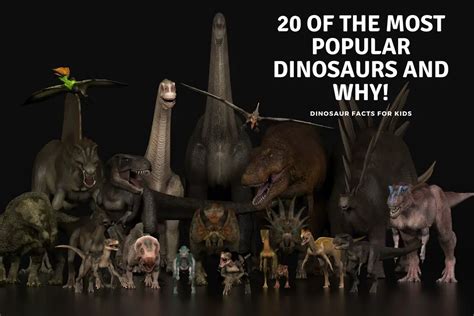 List Of Dinosaur Names - Dinosaur Facts For Kids