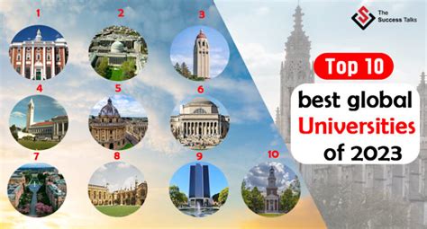 Top 10 Best Global Universities Of 2023 | The Success Talks