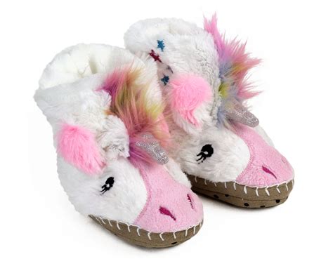 Kids Unicorn Slouch Slippers | Unicorn Slippers