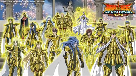 Saint Seiya The Lost Canvas Gold Saints