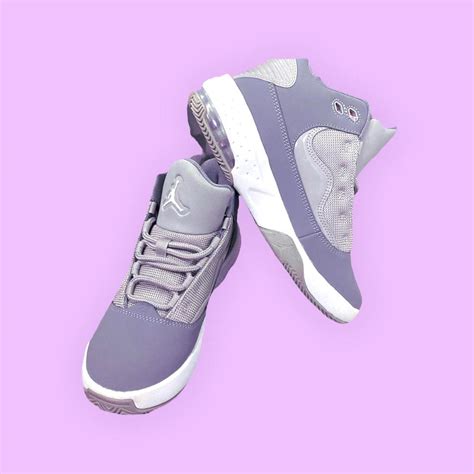 Jordan Max Aura 2 in grey •genuine item •worn for... - Depop