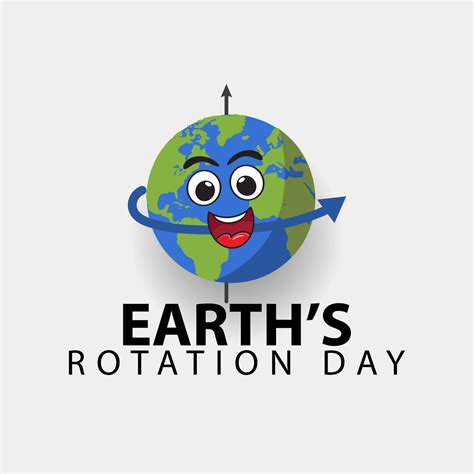 Earth's rotation day, suitable for background and banner, vector ...