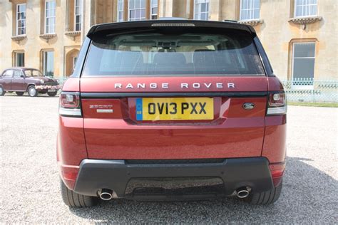 2014 Range Rover Sport rear view