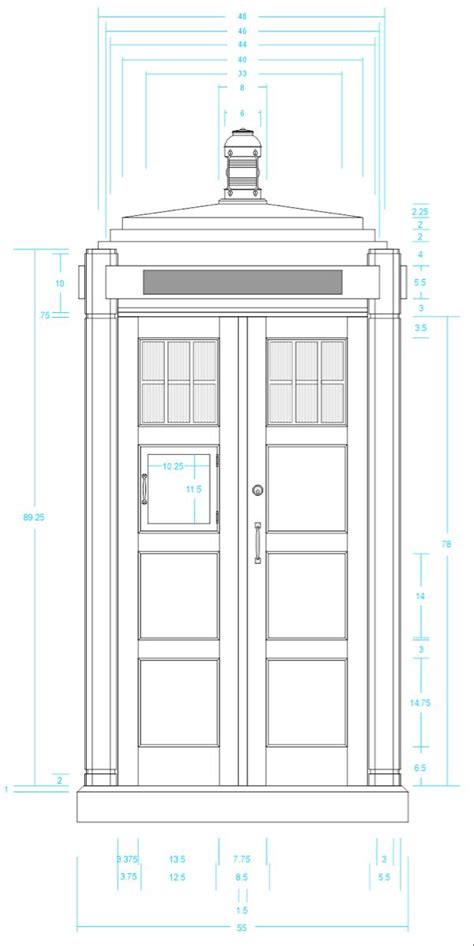 Official Tardis Blueprints