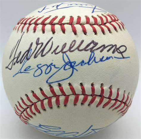 Lot Detail - 500 Home Run Club Impressive Signed OAL Baseball w ...