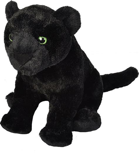 Black Jaguar Stuffed Animal - 12" - Wild Republic