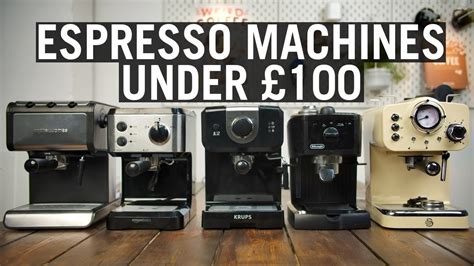 The Best Espresso Machines Under £100 - YouTube