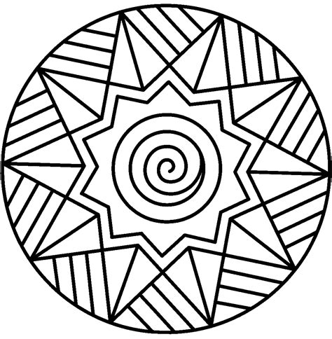 Free Printable Mandalas for Kids - Best Coloring Pages For Kids