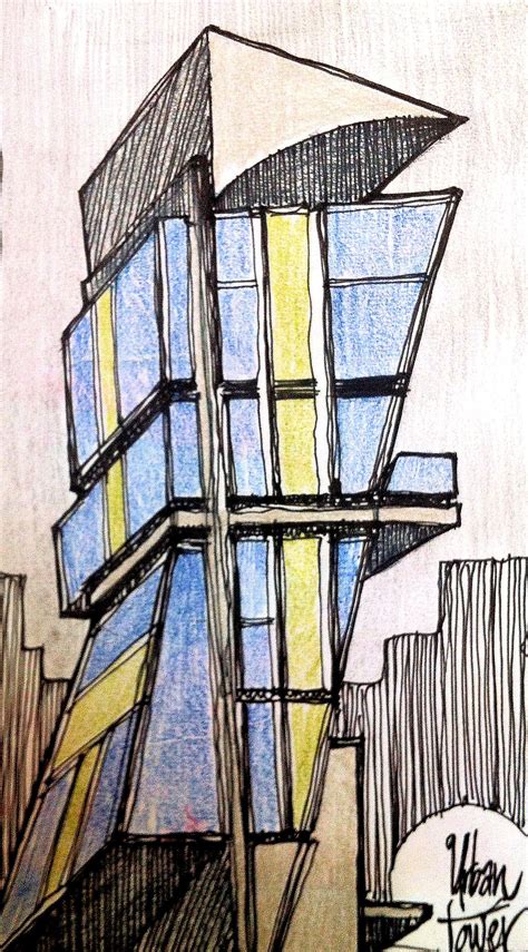 Structure 10 | Architecture drawing, Abstract artwork, Drawing sketches