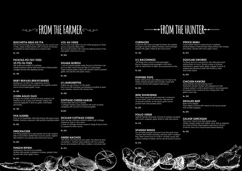 The Little Door (Menu design) on Behance