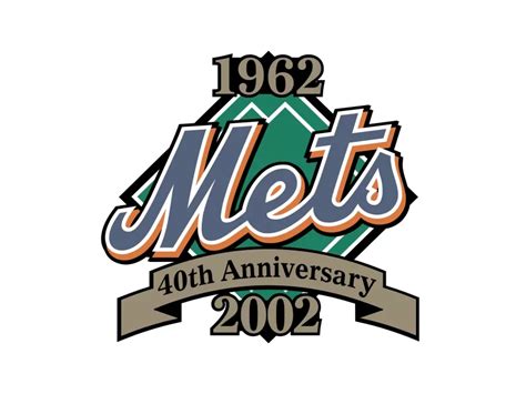 New York Mets 40th Years Logo PNG vector in SVG, PDF, AI, CDR format