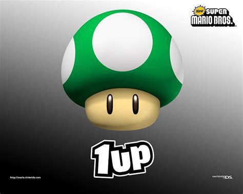 New Super Mario Bros 1up Mushroom HD wallpaper | Pxfuel