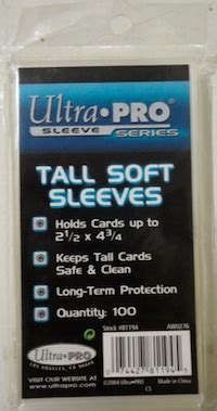 Ultra Pro Trading Card Sleeves and Semi-Rigid Card Holders