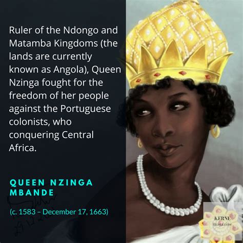 Queen Nzinga Mbande ~ KERNE