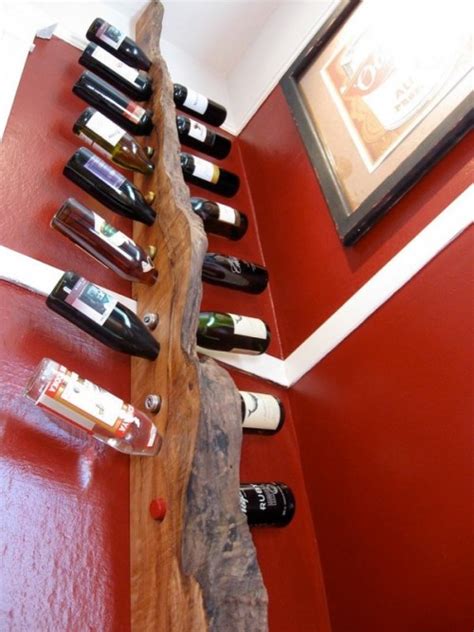 Rustic DIY Wine Rack by Matthew Richter