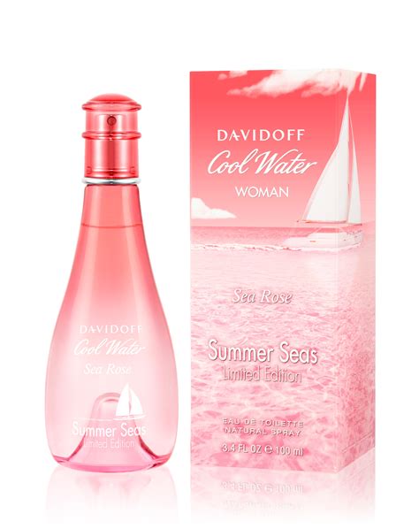 Cool Water Sea Rose Summer Seas Davidoff perfume - a new fragrance for women 2015