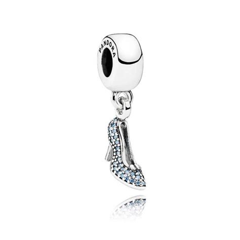 Pandora - Disney, Cinderella's Sparkling Slipper Dangle Charm | REEDS Jewelers