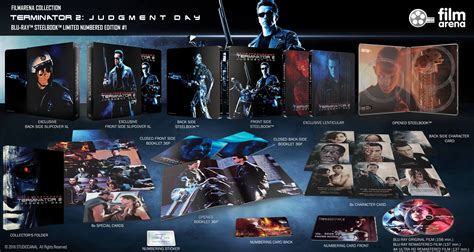 Limited Edition Filmarena Terminator 2 Blu-Ray's and Maniacs Collector ...