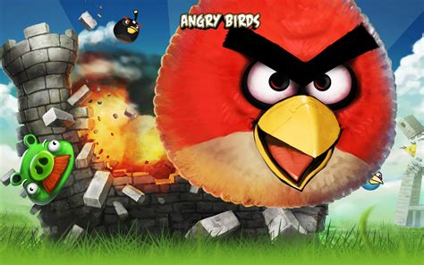 Angry Birds iPhone Game Wallpapers | HD Wallpapers | ID #8888