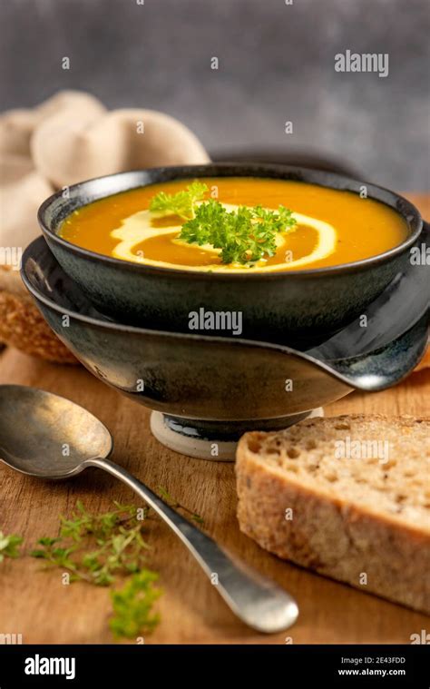 Root Vegetable Soup Stock Photo - Alamy