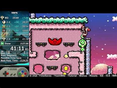 Yoshi's Island 2-7 100% Speedrun in 2:16.416 by me. : speedrun