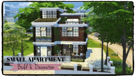 Sims 4 - Small Apartment - Dinha