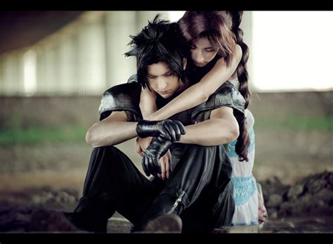 Zack and Aerith: Don't cry by Narga-Lifestream on DeviantArt