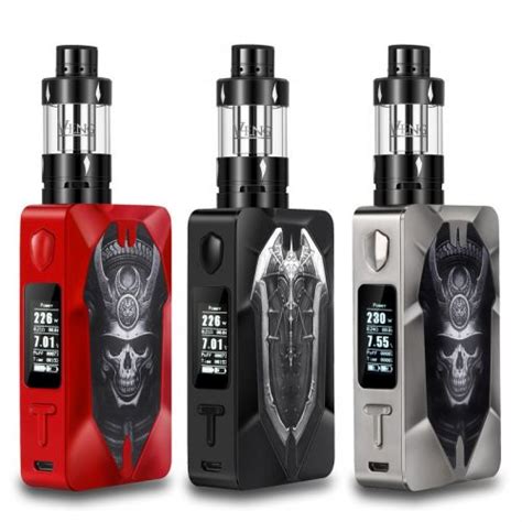 E Cig Kits :: E Cig Starter Kits :: 230W Electronic Cigarette Vapor Starter Kits with Skull ...