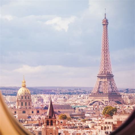 Paris view from airplane - Travel Off Path