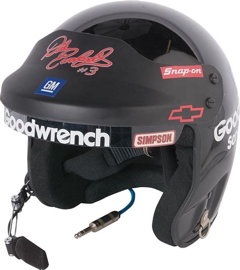 1998 Dale Earnhardt Sr. Race Worn Helmet w/Signed Goggles (Earnhardt LOA)