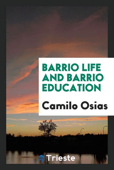 Barrio Life and Barrio Education by Camilo Osias | Books, Books to read, Education