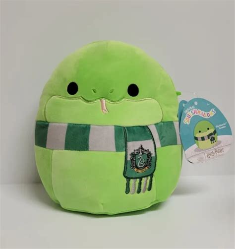 SQUISHMALLOWS HARRY POTTER House Slytherin Snake Mascot 8" NEW 2023 Plush $34.89 - PicClick