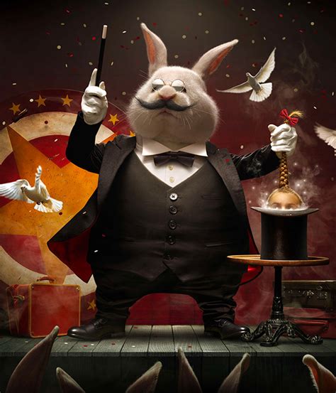 Rabbit trick with Affinity on Behance