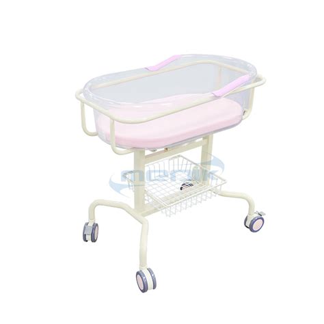 YA-800A Hospital Baby Bassinet With Storage Unit - Hospital Baby Crib