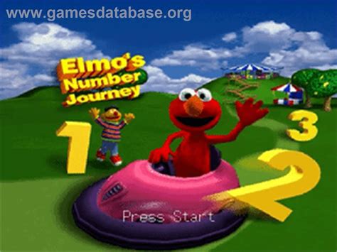 Elmo's Number Journey - Nintendo N64 - Artwork - Title Screen