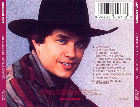 George Strait - Greatest Hits (1985) | George strait, Young george ...