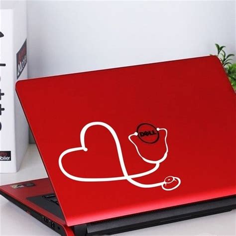 Funny Doctor Nurse Stethoscope Sticker Car Laptop Notebook refrigerator ...