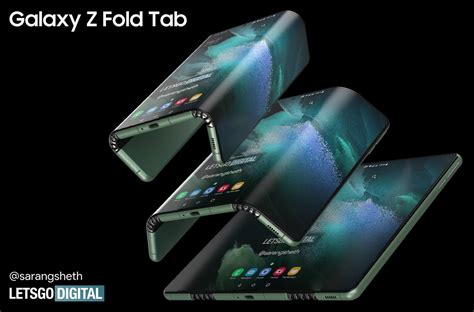 Samsung Galaxy Z Fold Tab renders reveal stunning tri-fold design | Tom ...