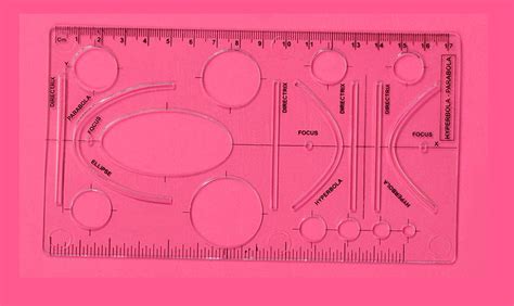 Buy Vardhman Hyperbola Parabola Template Drafting Engineering, Architecture Rulers Online @ ₹290 ...