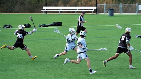 NCAA Men's Lacrosse - Pfeiffer University at William Peace University - Cary, NC - March 19 ...