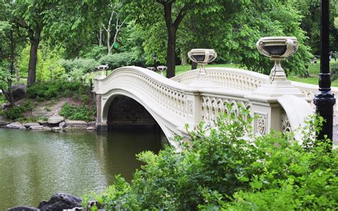 Bow Bridge, Bridges, 1080P, Central Park, Manhattan HD Wallpaper